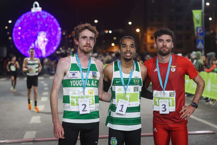 Feargal Curtin, Ruben Amaral e André Pereira
