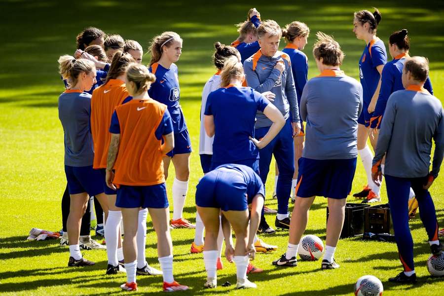 De zondagtraining van Oranje