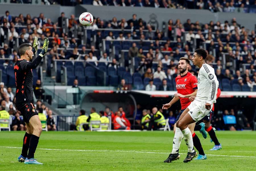 Bellingham, en el último Real Madrid-Osasuna