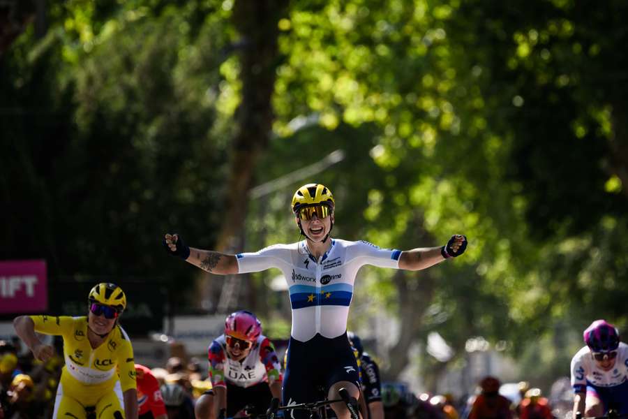 Lorena Wiebes, 24 ans, a remporté mardi sa 68e victoire professionnelle.