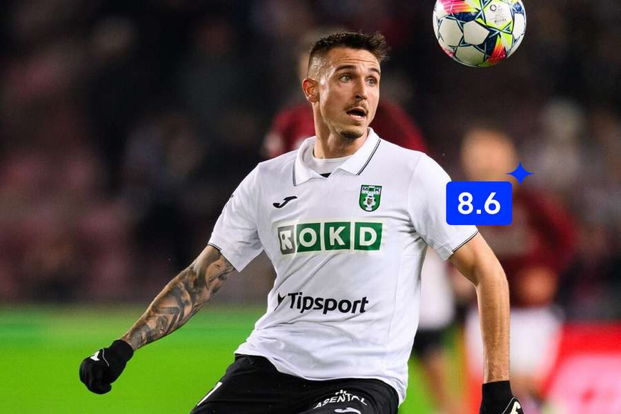 Kristián Vallo oslavil návrat do základní sestavy Karviné výborným výkonem.