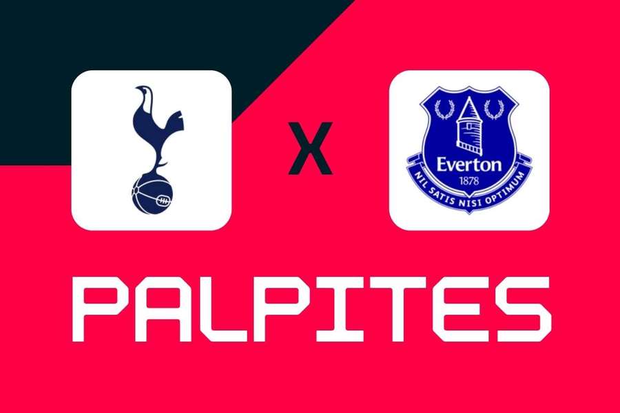 Tottenham Hotspur e Everton ocorre neste domingo, às 12 horas, em Londres. Tottenham Hotspur e Everton ocorre neste domingo, às 12 horas, em Londres.
