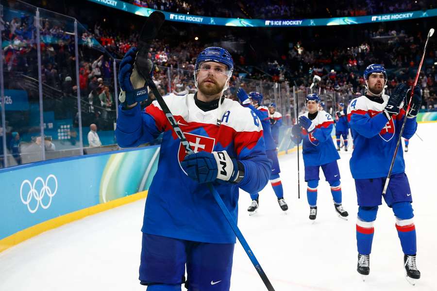 Słowaccy hokeiści znowu zameldowali się w półfinale igrzysk Słowaccy hokeiści znowu zameldowali się w półfinale igrzysk