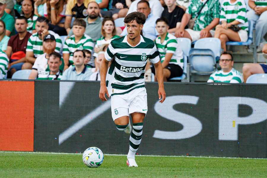 Rafael Nel, avançado do Sporting Rafael Nel, avançado do Sporting