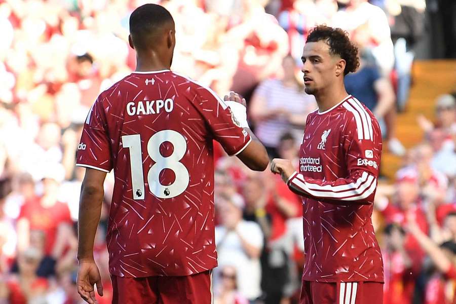 La star de Liverpool Curtis Jones.