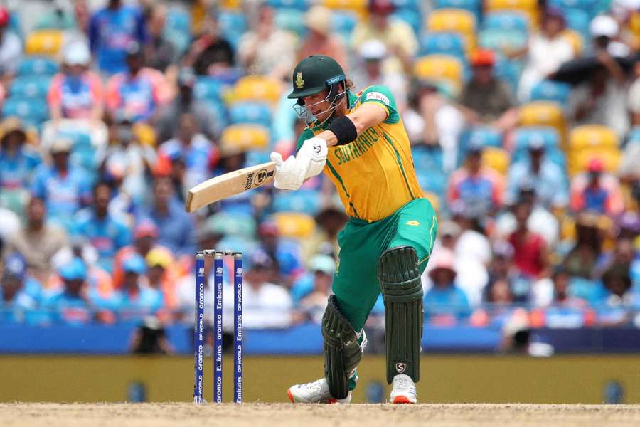 South Africa's Tristan Stubbs in action