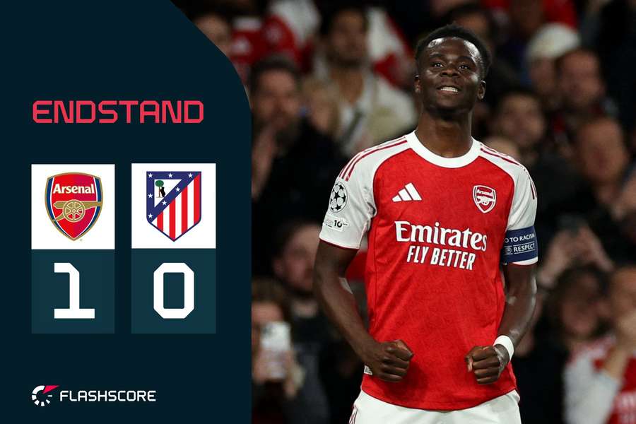 Bukayo Saka schoss das goldene Tor