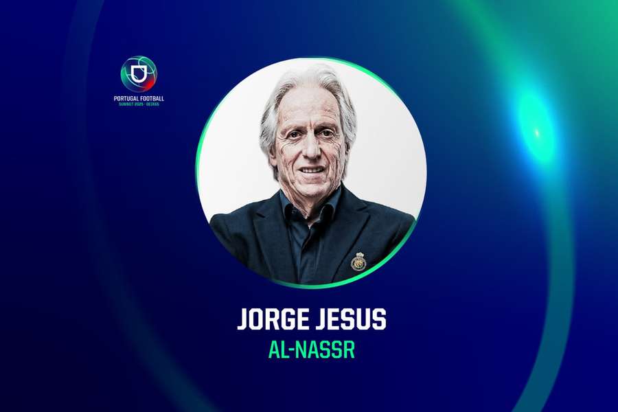 Jorge Jesus, treinador do Al Nassr, confirmado no Football Summit