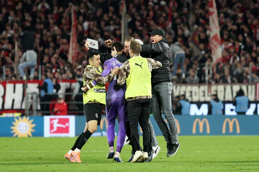 Der FC St. Pauli hatte zuvor neun Spiele in Serie verloren Der FC St. Pauli hatte zuvor neun Spiele in Serie verloren