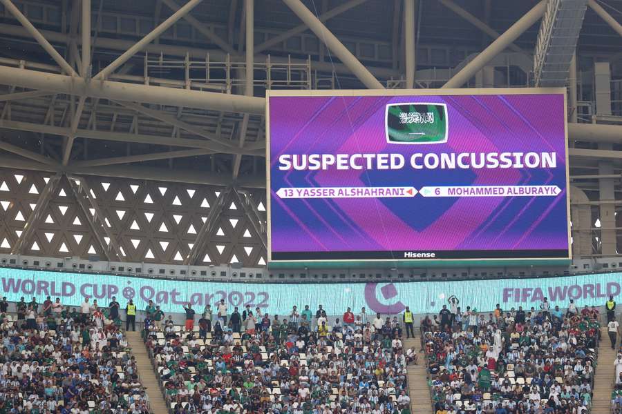 Zastępstwo na wypadek wstrząsu mózgu podczas Mistrzostw Świata 2022 w Katarze