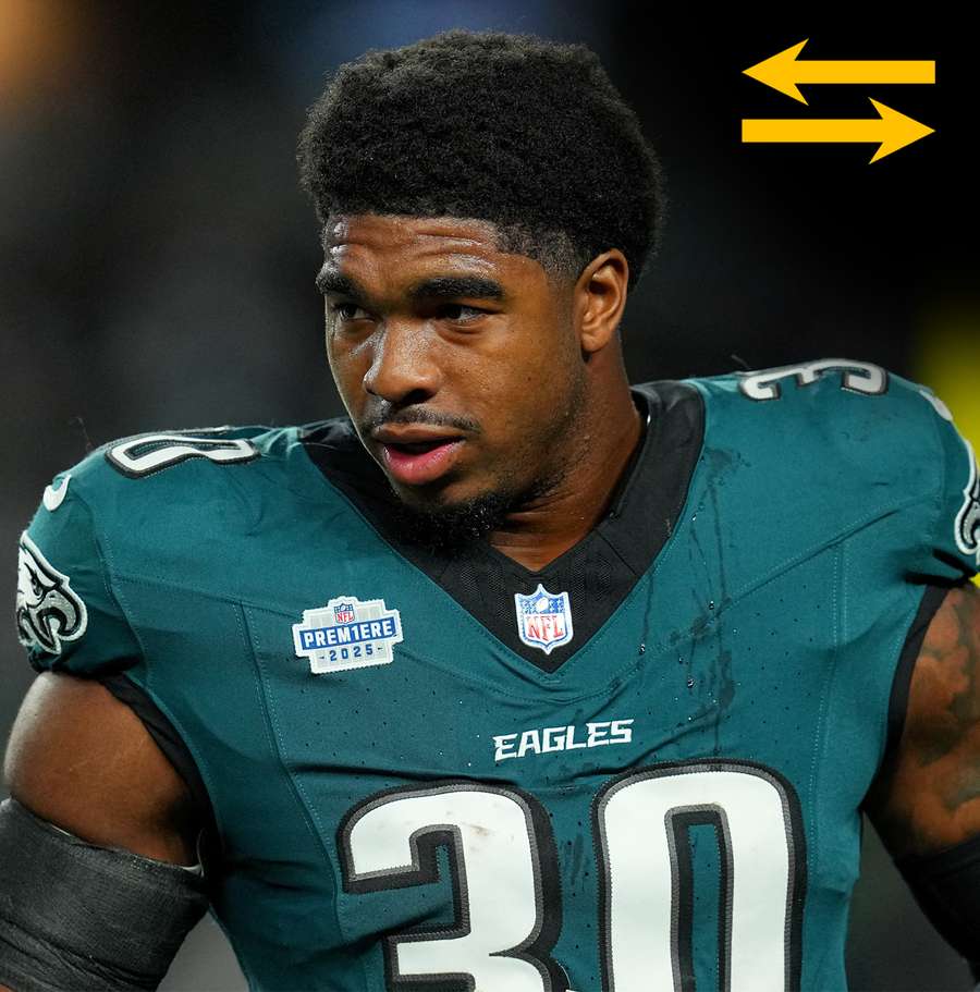 Eagles LB Jihaad Campbell Eagles LB Jihaad Campbell