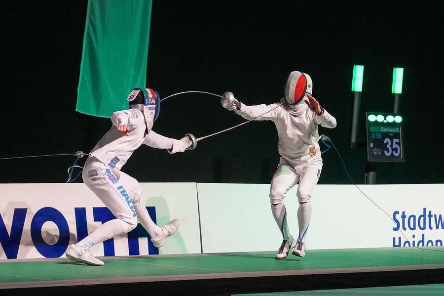 The women's World Cup fencing event has been cancelled