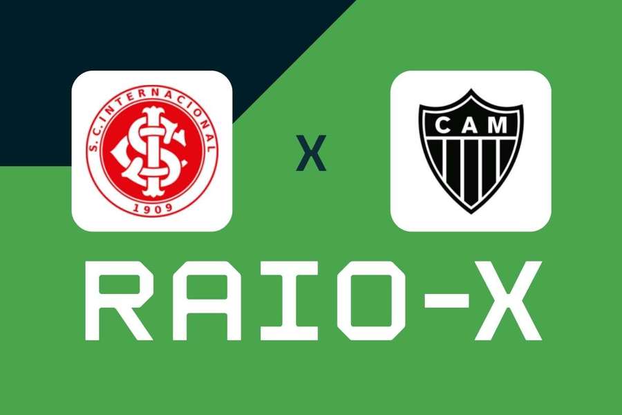 Internacional x Atlético-MG - Raio X da partida: dados e estatísticas Internacional x Atlético-MG - Raio X da partida: dados e estatísticas