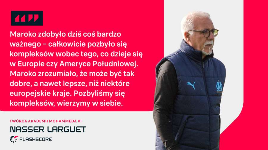 Nasser Larguet o przyczynach sukcesu Maroka