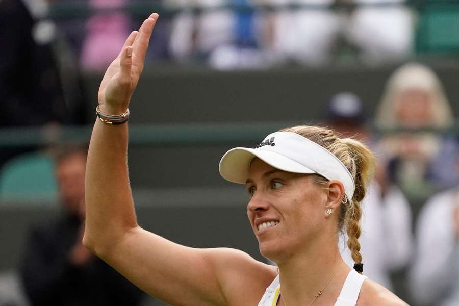 Angelique Kerber despede-se do grande palco do ténis