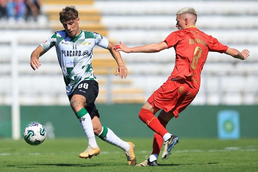 Gonçalo Franco ao serviço do Moreirense