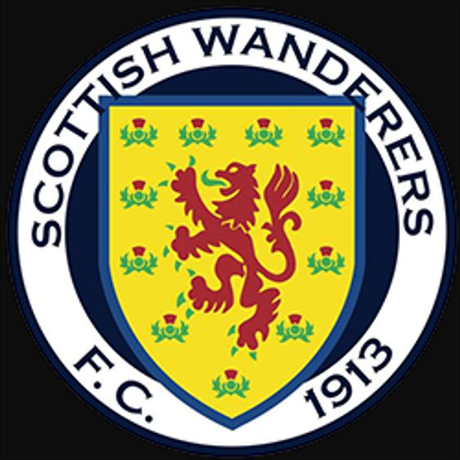 O escudo do Scottish Wanderers O escudo do Scottish Wanderers