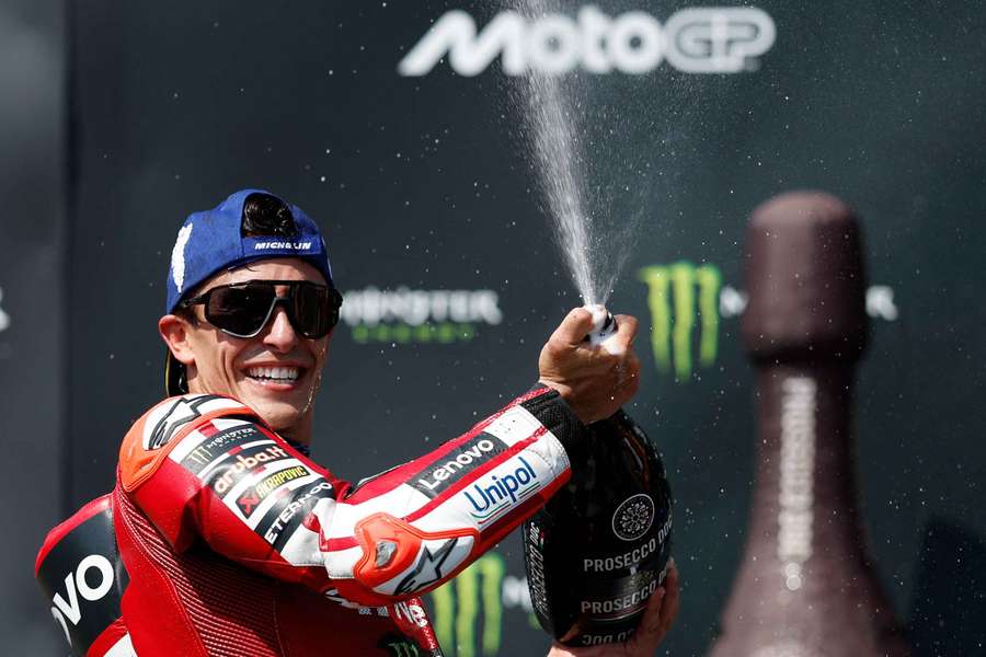 Marc Márquez em festa