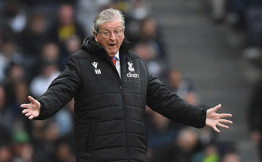 Crystal Palace-manager Roy Hodgson in mei van dit jaar