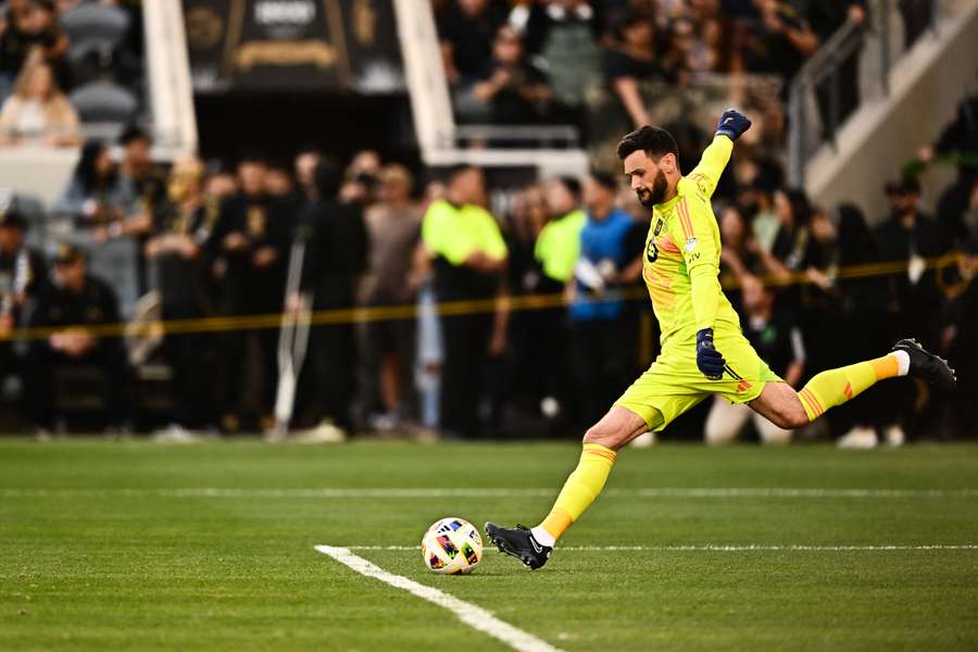 Hugo Lloris ao serviço do Los Angeles FC