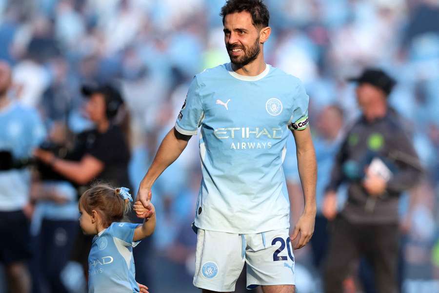 Bernardo Silva ao serviço do Manchester City Bernardo Silva ao serviço do Manchester City