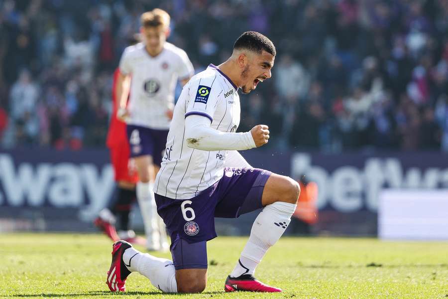 Aboukhlal scored the second and created the third for Toulouse