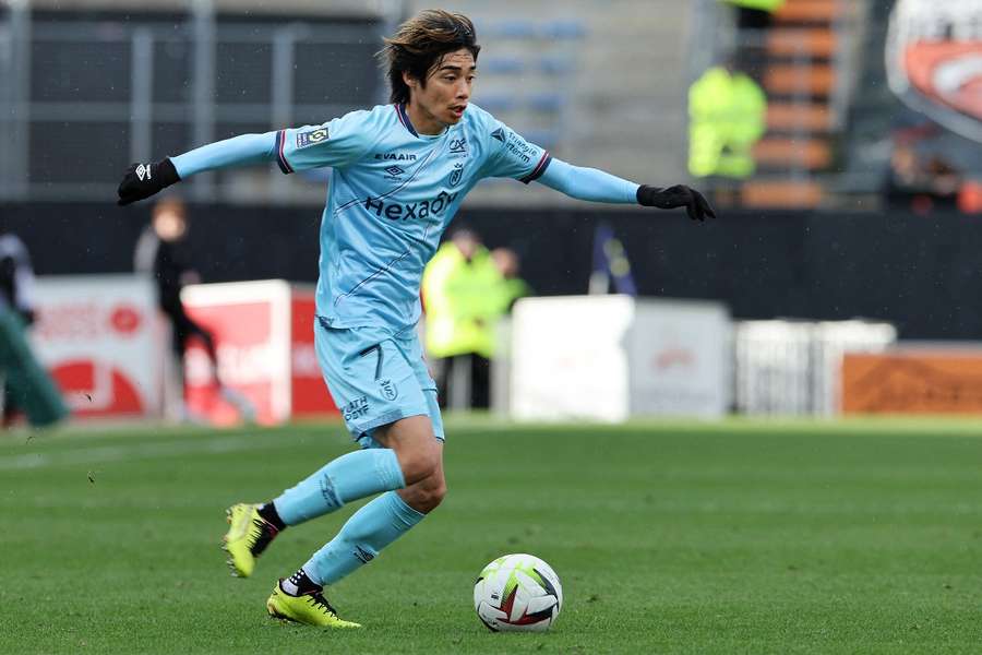 Ito in action for Reims
