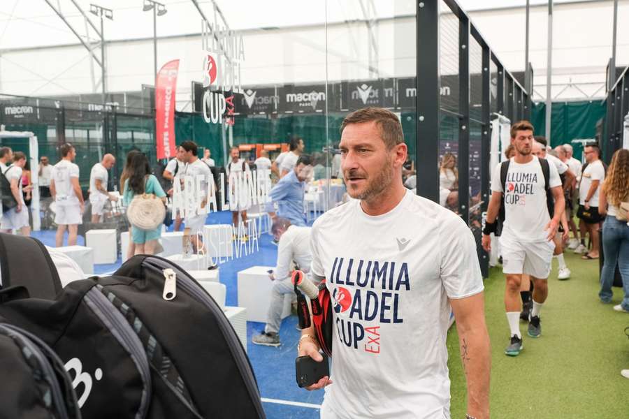 Da Totti a Vieri, quante sfide nella Illumia padel cup