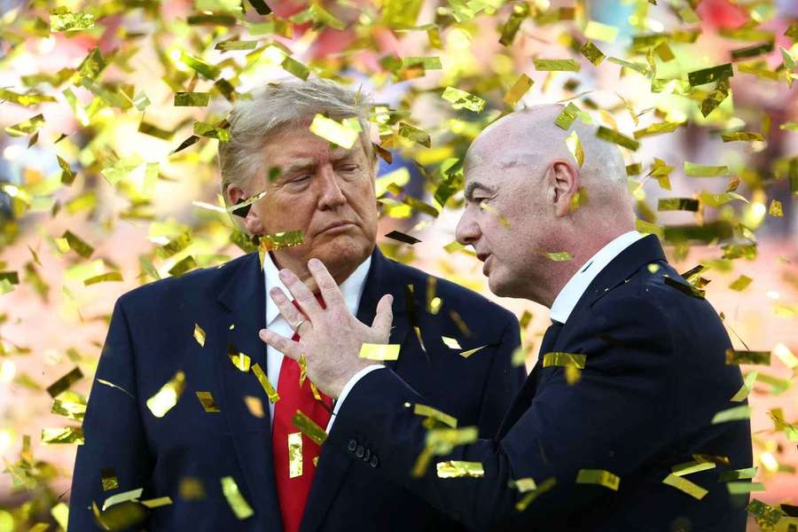 Donald Trump e Gianni Infantino