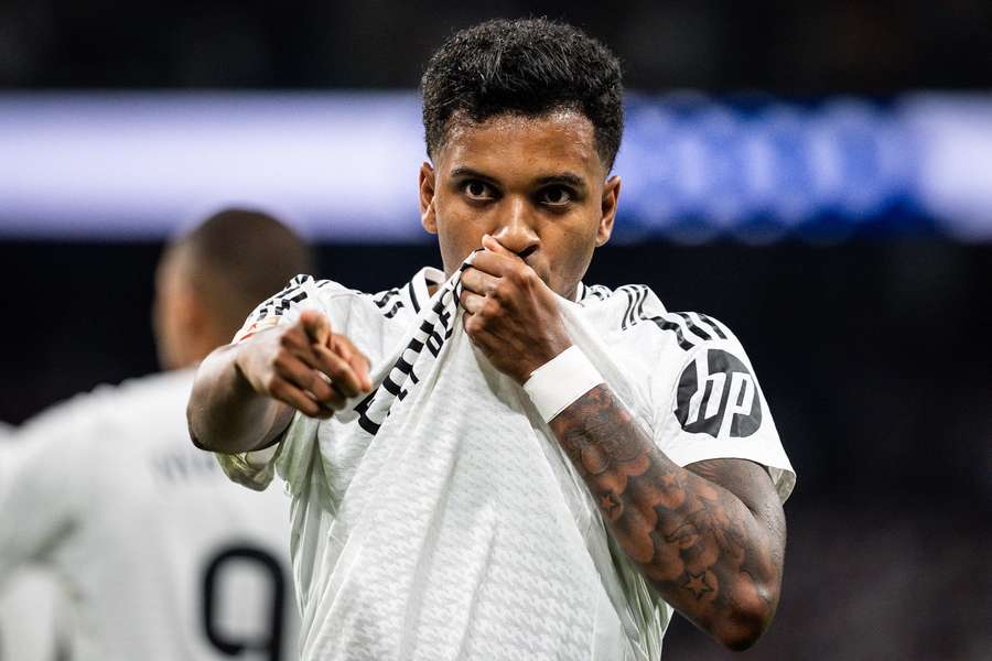 Rodrygo tem contrato com o Real Madrid até 2029