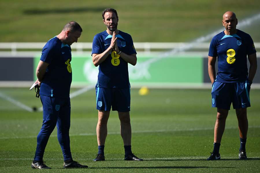 England manager Gareth Southgate said on Friday he does not pick his side based on "external reaction" 