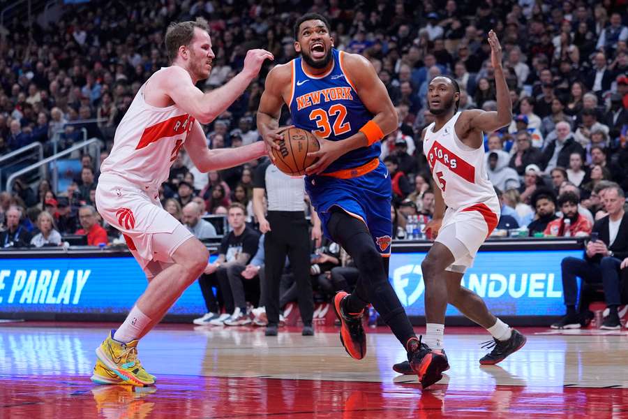 Knicks wygrali w Toronto, ale Sochan zagrał tylko minutę