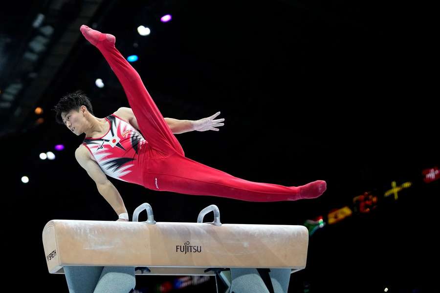 Daiki Hashimoto in actie in Antwerpen