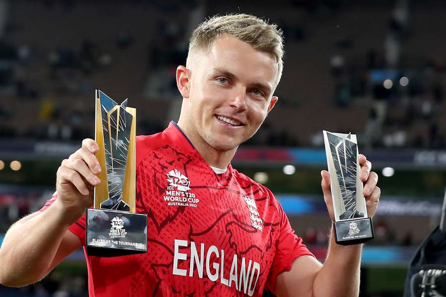 Sam Curran was named the T20 World Cup player of the tournament