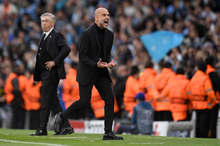 Guardiola celebrates City's win