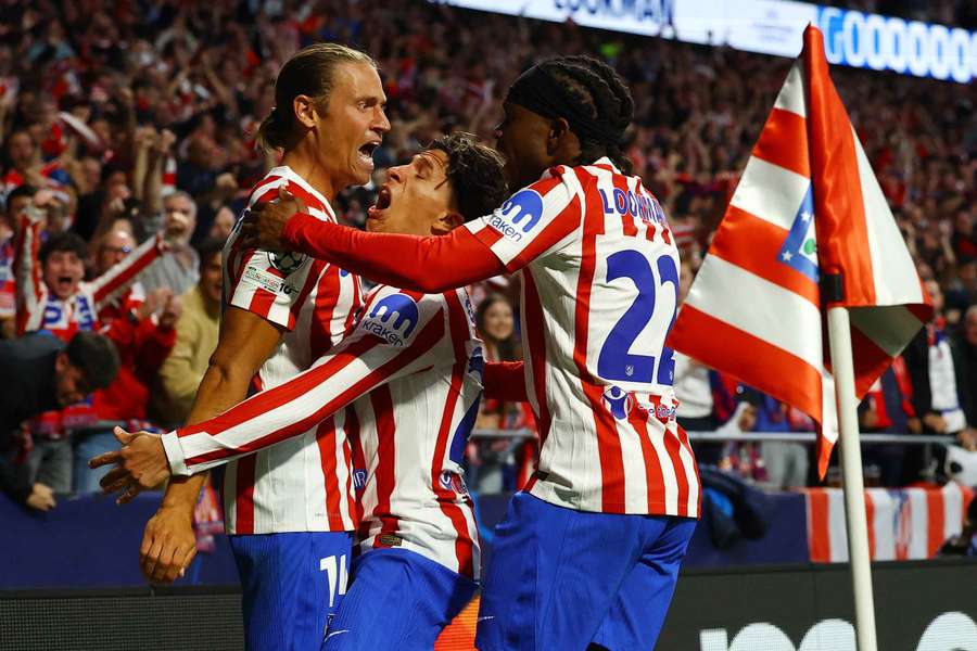 L'esultanza dopo il gol di Lookman