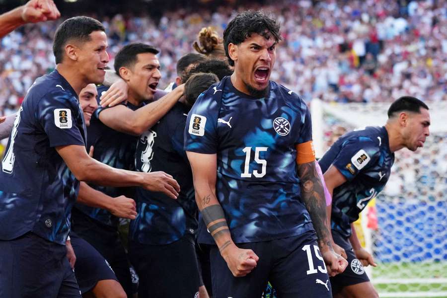 L'équipe du Paraguay.