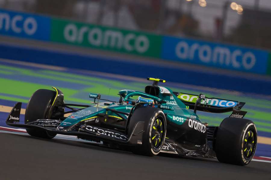 Aston Martin de Fernando Alonso Aston Martin de Fernando Alonso