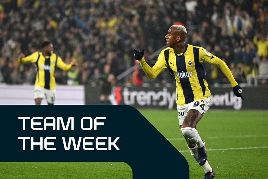 Fenerbahce's Talisca bagged a second-half hat-trick