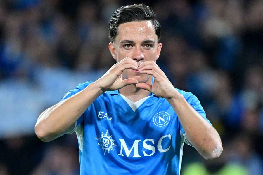 Raspadori won his second Scudetto with Napoli last season