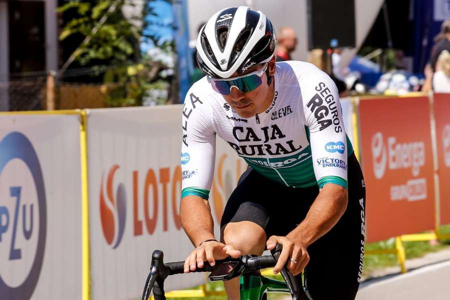 Iuri Leitão terminou etapa da Volta à Turquia no terceiro lugar, atrás do líder, o dinamarquês Tobias Lund Andresen
