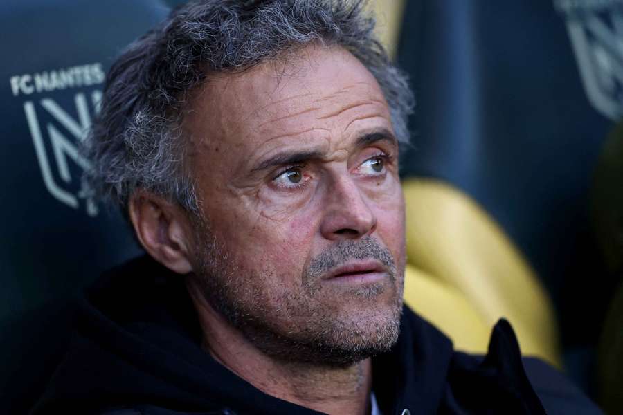 PSG manager Luis Enrique