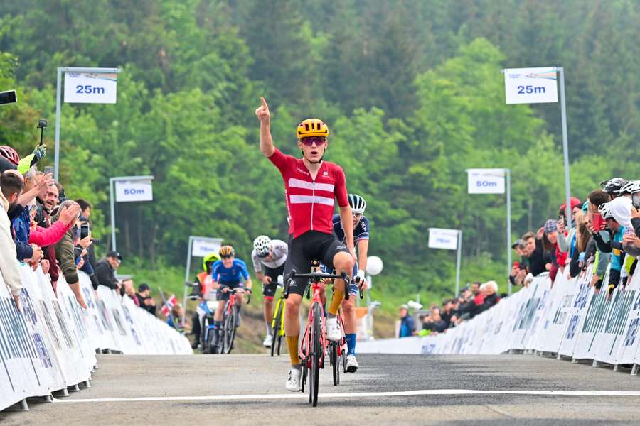 Danish cyclist Dalby dominated the second stage of the Peace Race