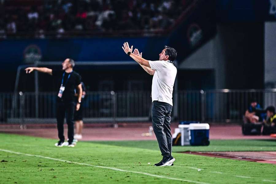 Daniel Ramos, treinador do Henan Songshan Longmen Daniel Ramos, treinador do Henan Songshan Longmen