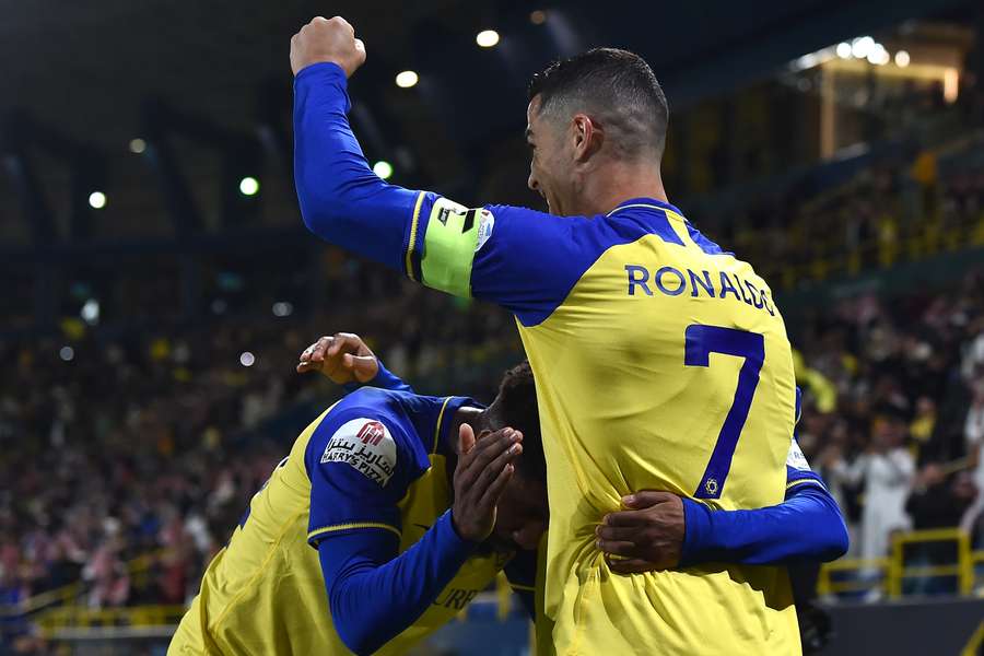 Cristiano Ronaldo foi garçom na vitória do Al-Nassr