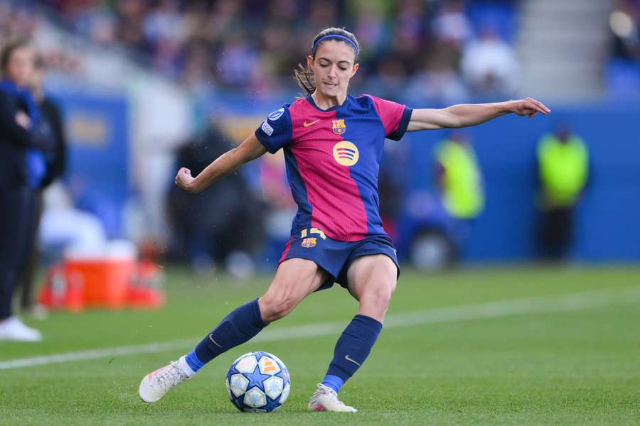 Aitana Bonmati de la Barcelona în acțiune