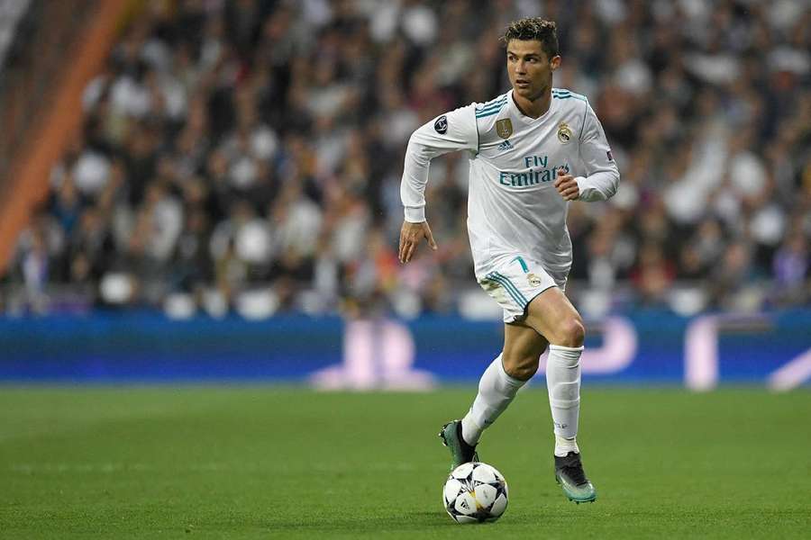 Cristiano Ronaldo face au Bayern en 2018.