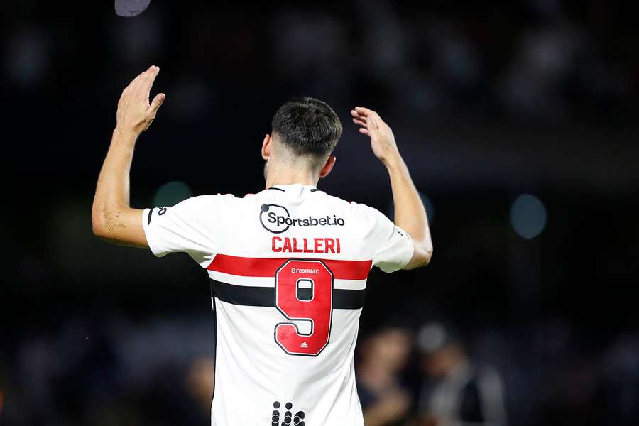 Calleri lesionou-se nas costas no jogo contra o Tigre