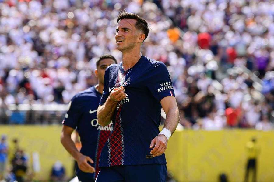 Fabian, um jogador importante para o Paris Saint-Germain