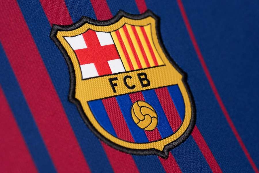 The Barcelona club crest